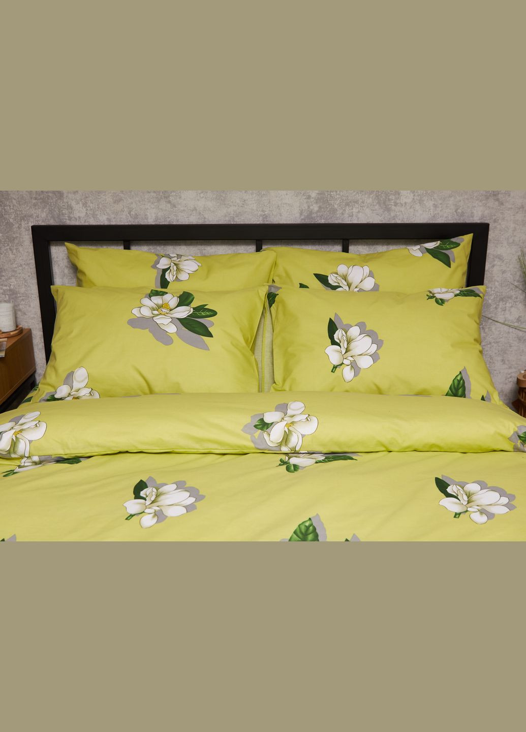 Комплект постельного белья Бязь Gold Люкс «» семейный 143х210х2 наволочки 2х70х70 (MS-820005522) Moon&Star Wisteria (296909706)