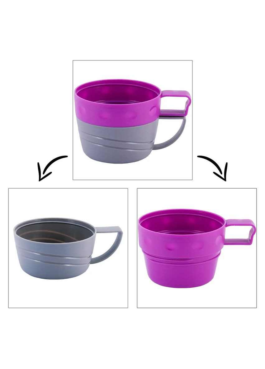 Термос 1000мл пластиковий зі скляною колбою KM-2080 Kamille (342117506)