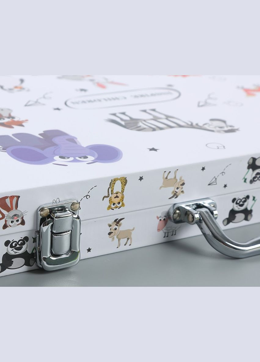 Компактный художественный набор для юных художников в алюминиевом кейсе 68 предметов (2104618609) No Brand (344465682)