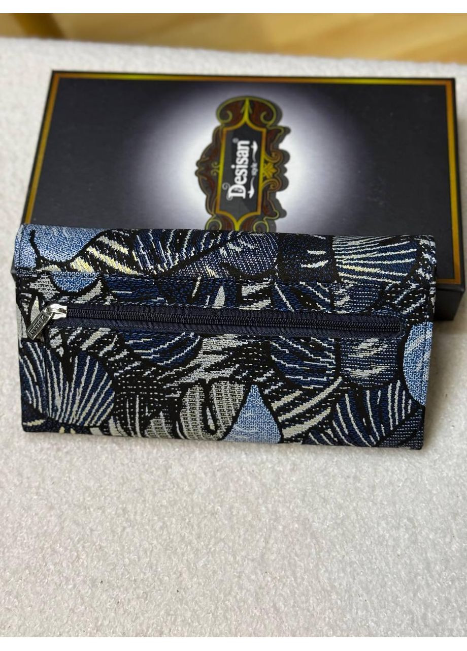 Гаманець жіночий, натуральна шкіра квітковий принт (173-755) Desisan (371883437)
