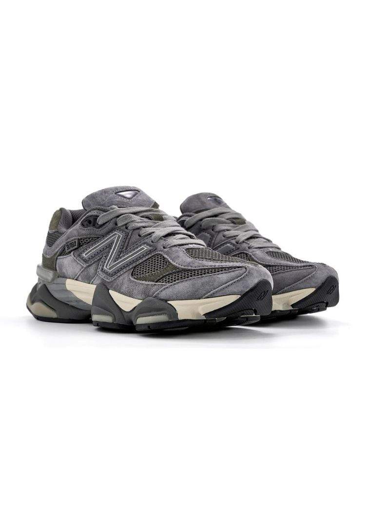 КРОССОВКИ ЖЕНСКИЕ NEW BALANCE 9060 GREY V4 НЬЮ БЕЛАНС 9060 No Brand серые демисезоны (368858357)