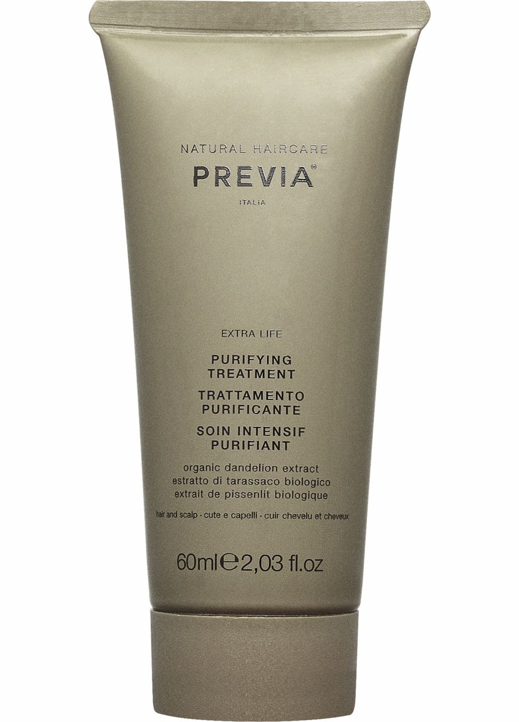 Previa Очищувальний догляд для волосся та шкіри голови PURIFYING 60 мл — Крем, Італія (336918049)