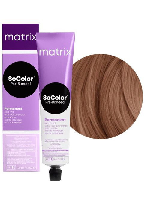 Стойкая краска для окрашивания седых волос SoColor PreBonded Extra Coverage 507N блондин, 90 мл. Matrix (292736130)