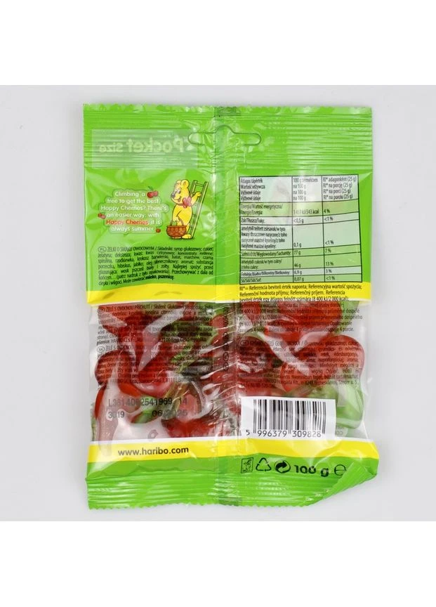 Желейки Happy Cherries 100г Haribo (391218885)
