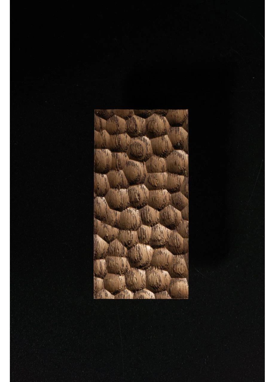 Дизайнерская мебельная ручка из дерева 110*55 мм PLATO MOON brown No Brand (382603065)