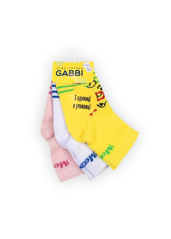 Детские носки для девочки NSD-494/3 (3 пары) Габби (300359887)