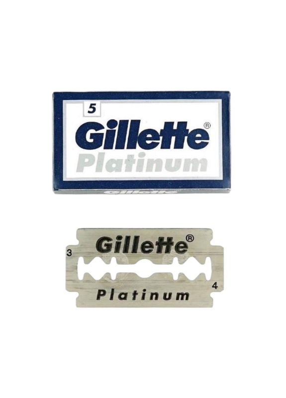 Лезвия для бритья Platinum (5 шт.) 2144 Gillette (335870127)