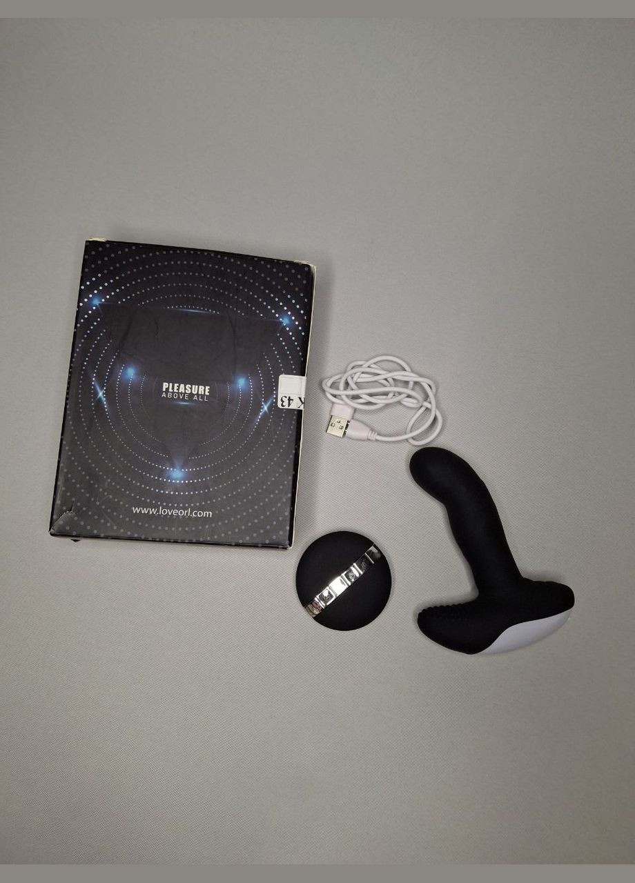 Вибратор простаты с пультом черным силиконом ACMEROS P10, Вибрационный массажер для мужчин и женщин Unbranded (315137540)