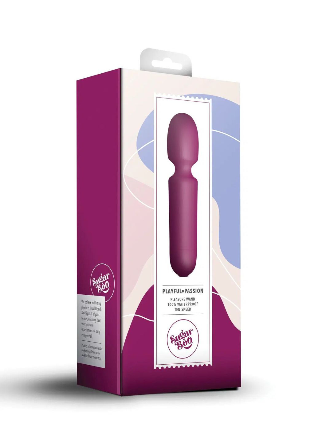 Вибромассажер Playful Passion, небольшой размер, работа от батареек (в комплекте) SugarBoo (297587258)