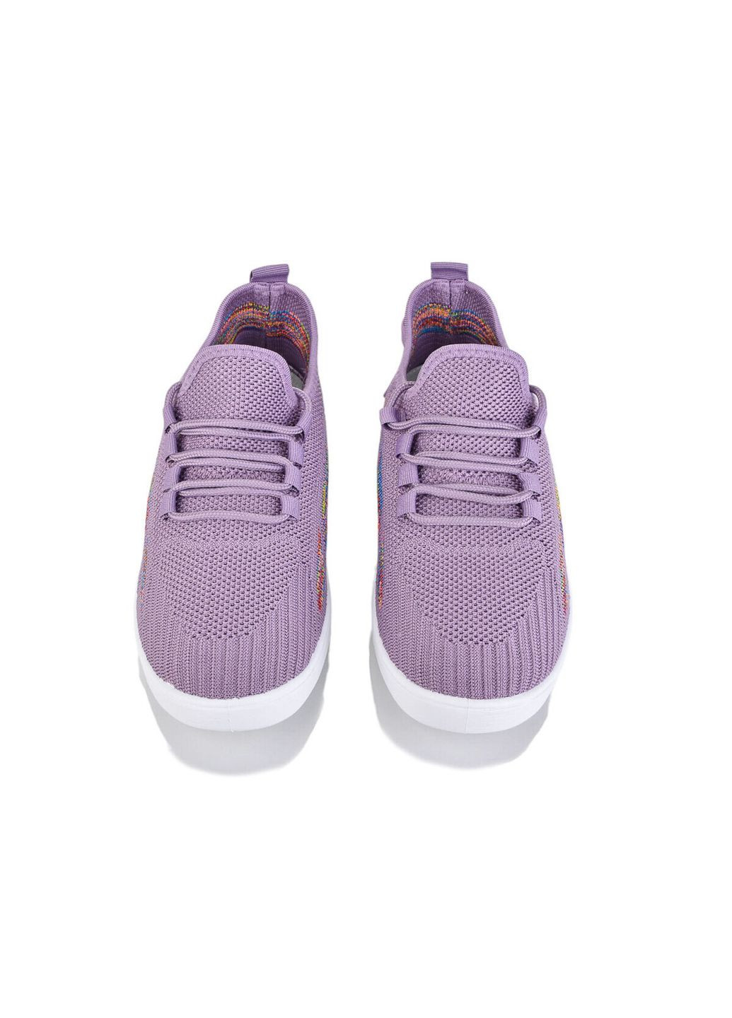Сиреневые женские кеды f16-024 FLOCC City
