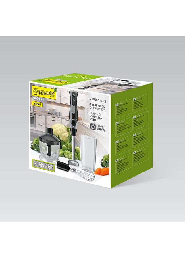 Блендер MR-566 500 Вт Maestro (369401055)