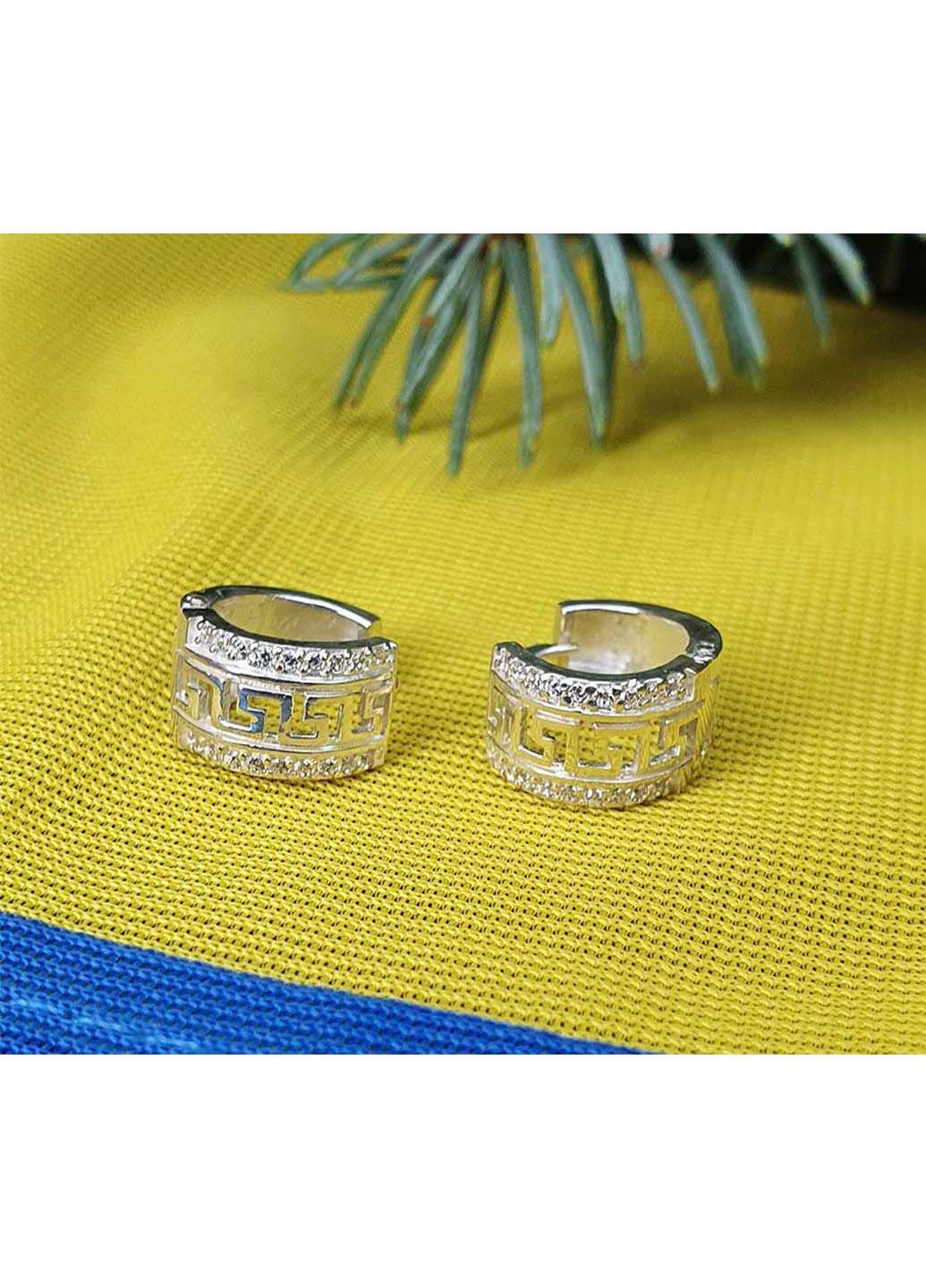 Серьги Maxi Silver (311277870)