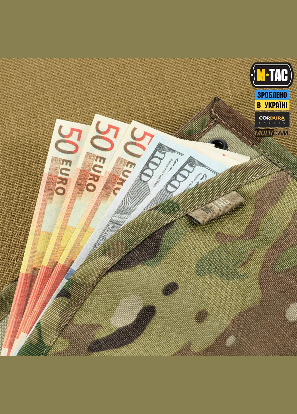 Гаманець Tactical Wallet Elite Multicam M-TAC (303136712)