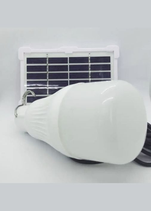 Кемпінгова LED лампа із сонячною панеллю CL-022 акумуляторний світильник підвісний з гачком Cclamp (302515973)