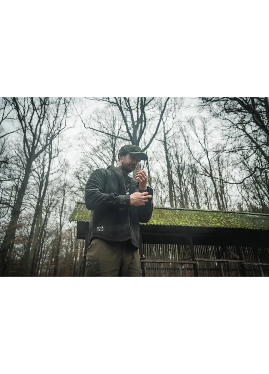 Комбінована демісезонна куртка seeland canada yukon jacket pine green check No Brand