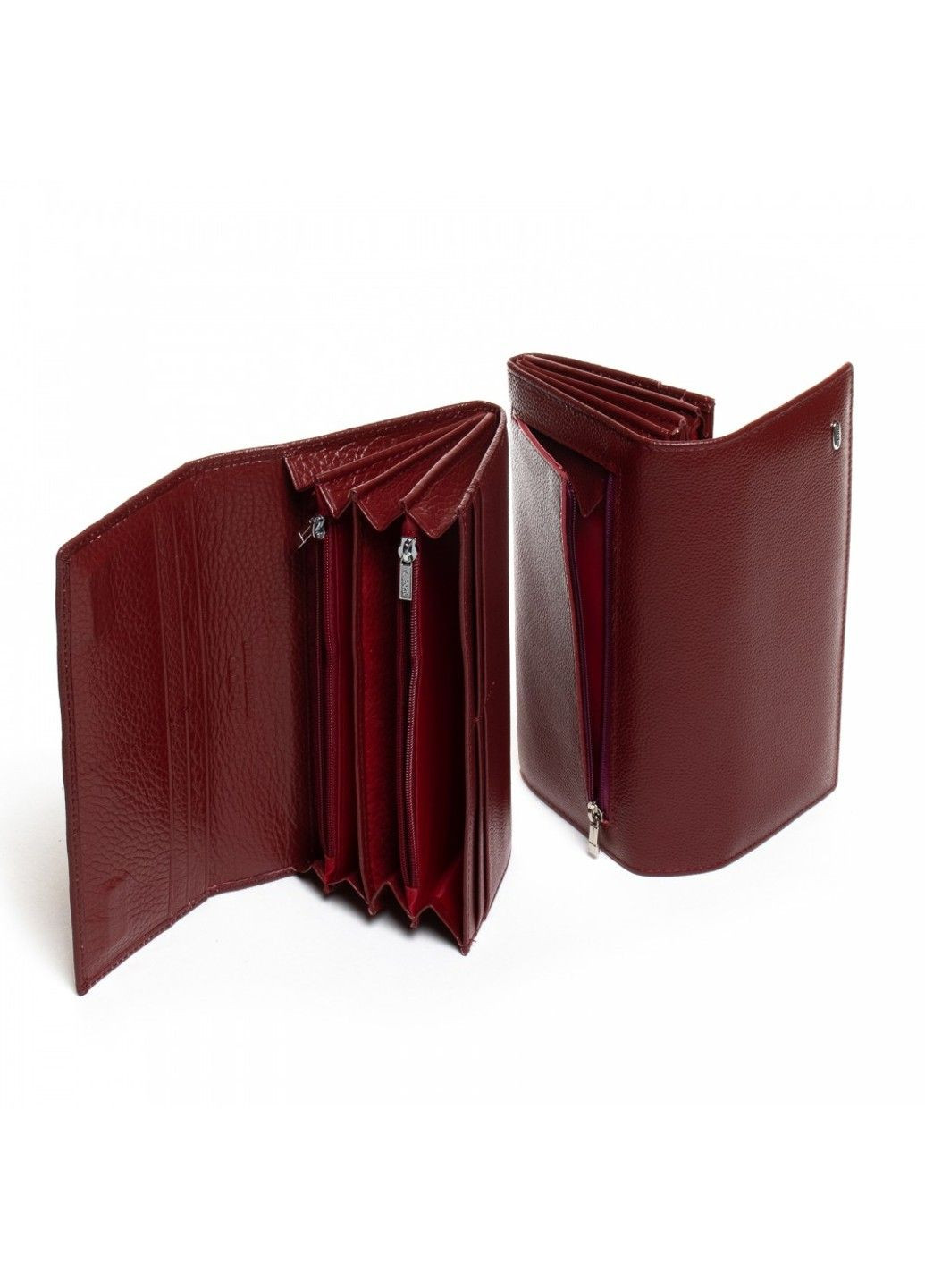 Шкіряний жіночий гаманець Classik W501-2 wine-red Dr. Bond (278274773)