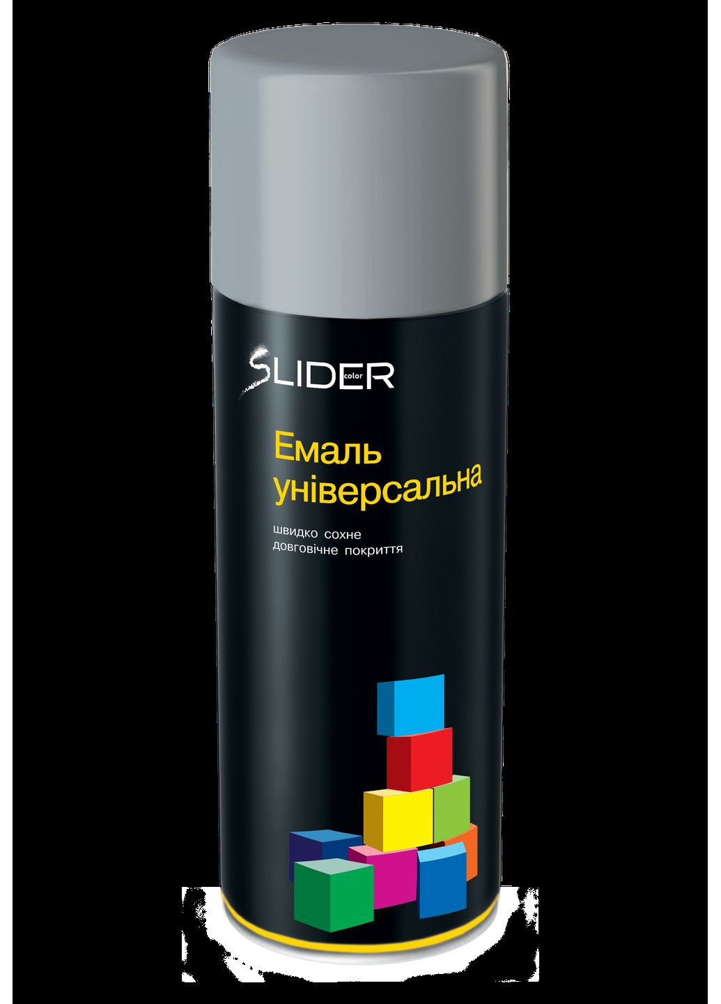 Емаль аерозольна RAL 7046 сірий глянець 400 мл Slider (360880866)