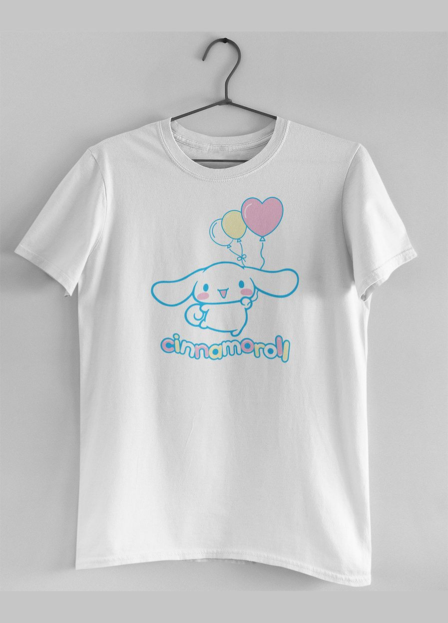 Белая футболка детская cinnamoroll с шариками No Brand