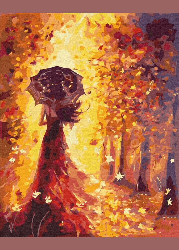 Картина по номерам "Золотая осень" 40х50 см Brushme (363986008)