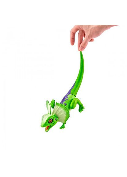 Интерактивная игрушка Robo Alive Зеленая плащеносная ящерица Zuru (291838410)