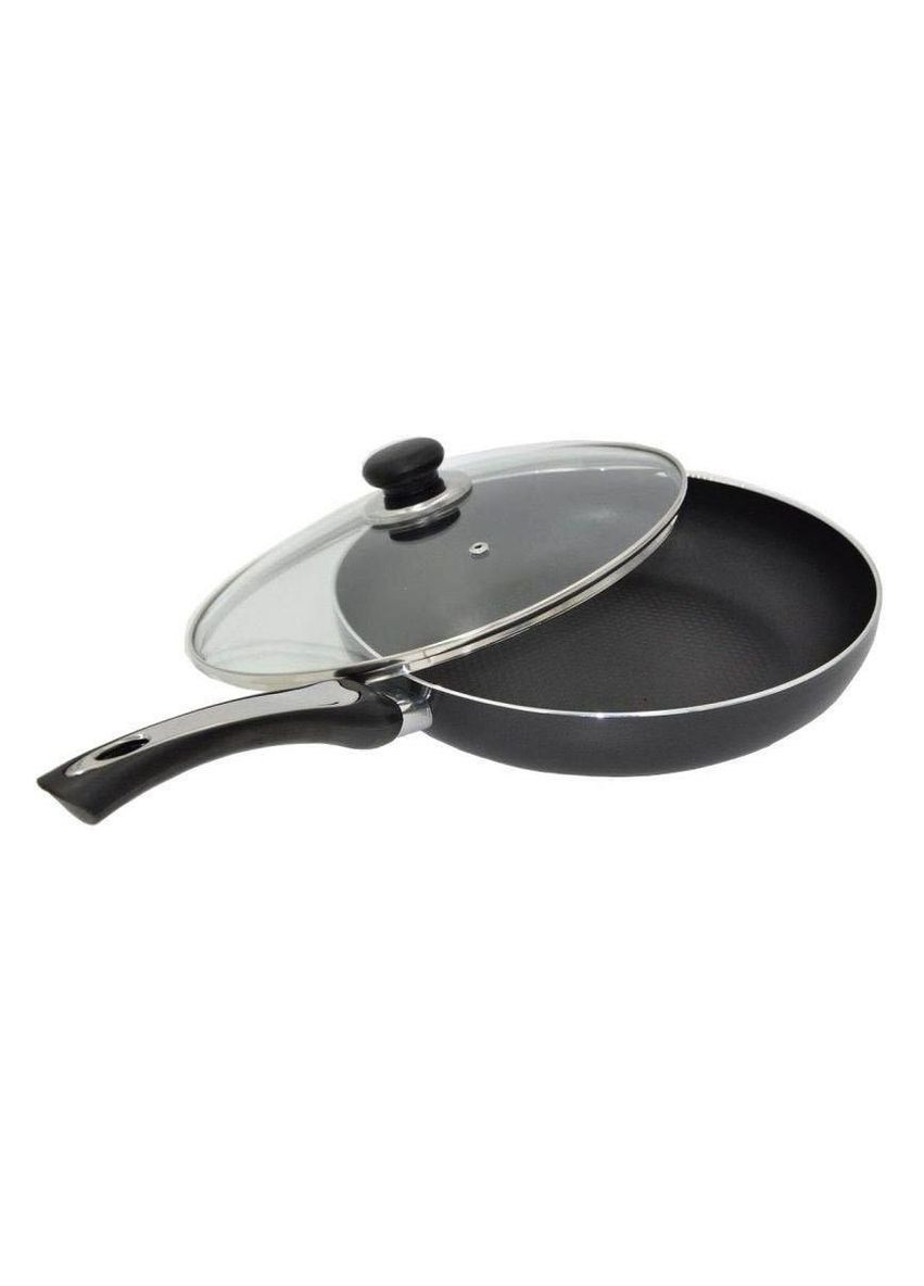Сковорода BH-1000-26 із мармуровим покриттям скляною кришкою 26 см (без фірмової упаковки) Bohmann (297330825)