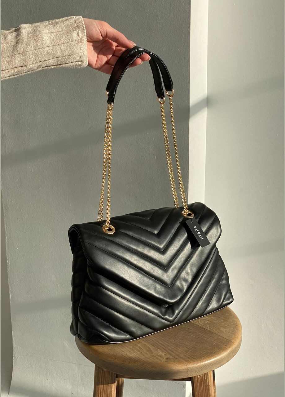 Жіноча сумка D-025 крос-боді через плече чорна No Brand (292631200)