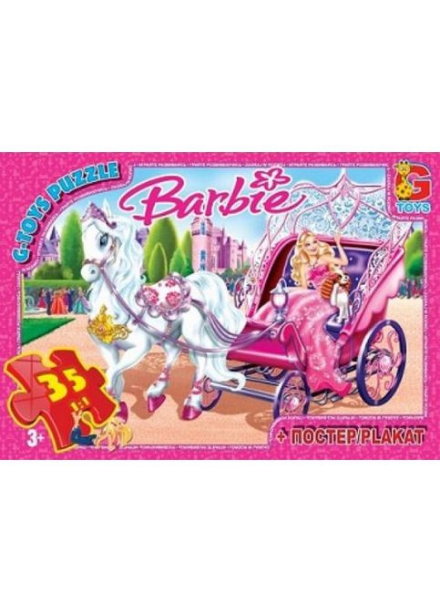Пазли "Barbie", 35 елементів Gtoys (361417908)