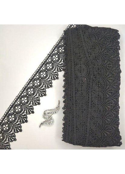 Мереживо макраме 6CM (20 м) Колір - Чорний (28-Y10494-10) Plus-plus (352749782)