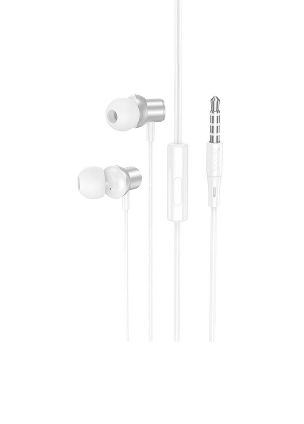 Наушники вакуумні M110 Jack 3.5 з мікрофоном колір срібний CB-00259094 Hoco (314910035)