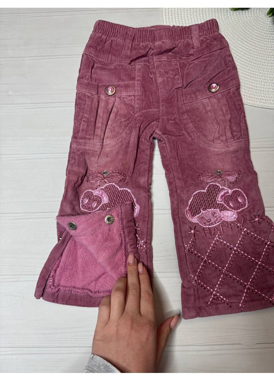 Штани утеплені дів. фліс 143 Модняшки (366978195)