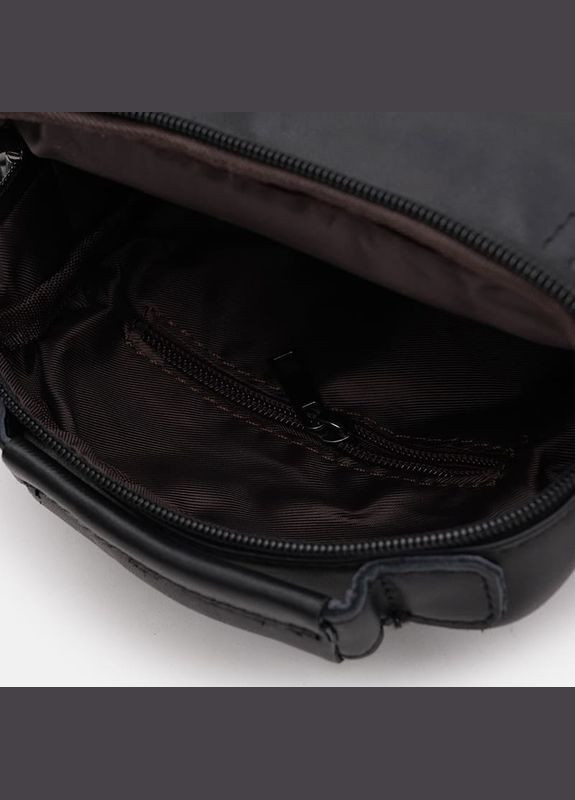 Чоловіча шкіряна сумка K1337bl-black Keizer (311552739)