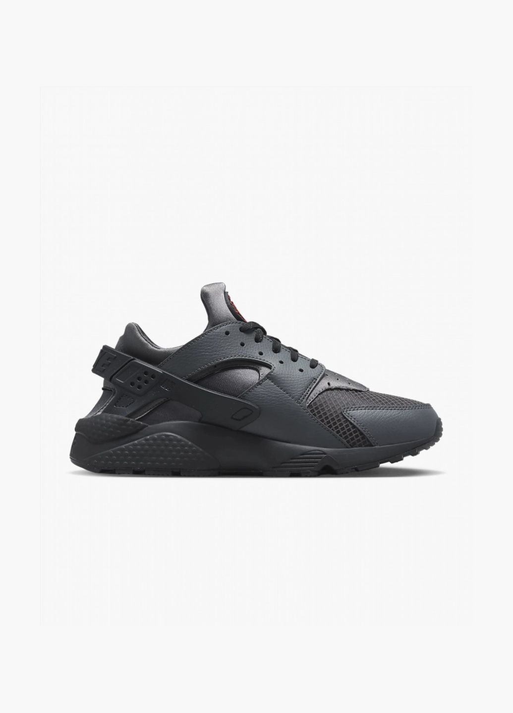 Чорні кросівки чоловічі air huarache casual shoes black fd0665-001 Nike