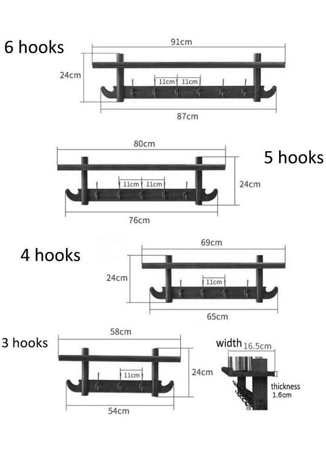 Вешалка для одежды из дерева Брамптон 3 зефир (ВДО-302120) No Brand (327869934)