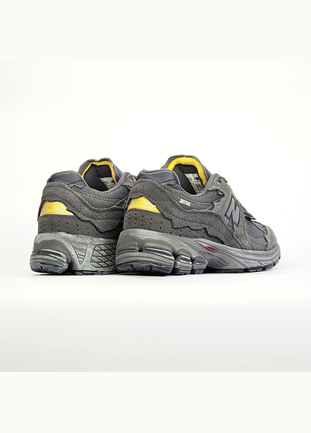 Чорні Осінні кросівки чоловічі і жіночі No Brand 2002R black | Нью Беланс 2011