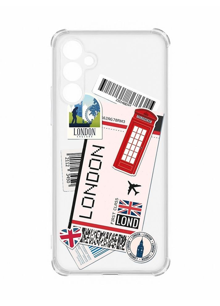 Чехол с утолщёнными углами на Samsung Galaxy A54 5G/A546:: Путешествия. Лондон (принт 326) Creative (360671223)