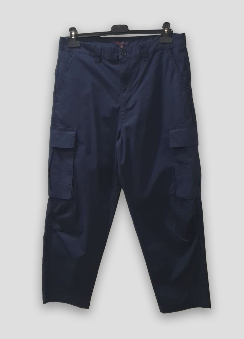 Темно-синие демисезонные брюки Suba