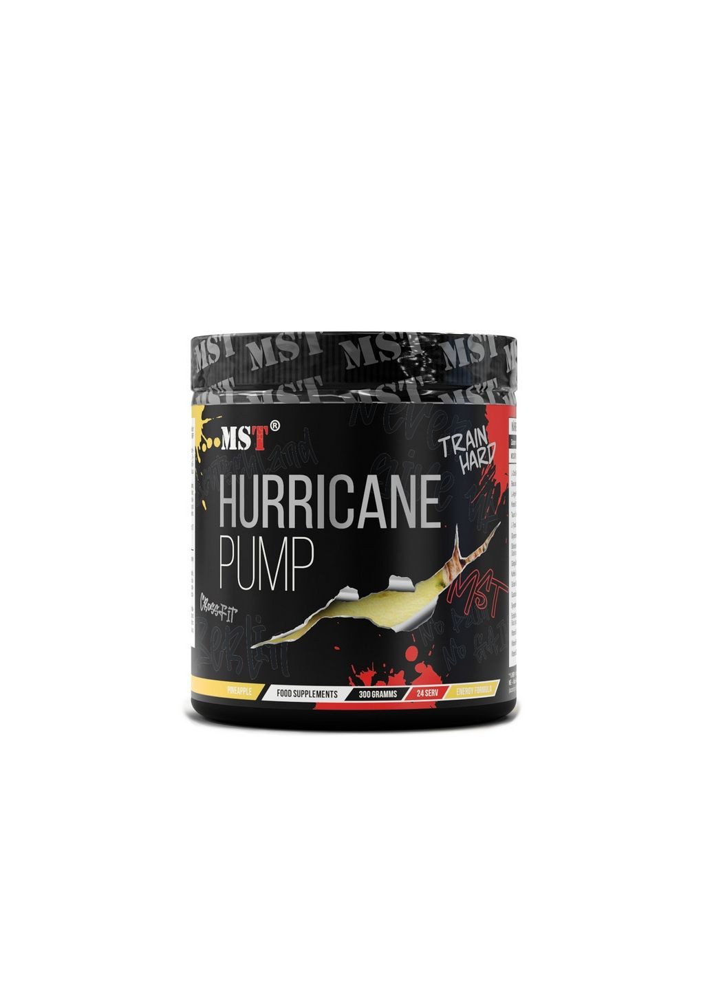 Предтренировочный комплекс Hurricane Pump, 300 грамм Ананас MST (293338904)