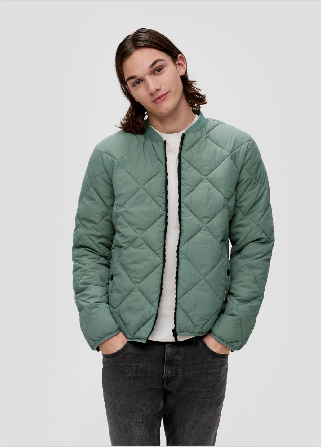 Зеленая демисезонная куртка S.Oliver