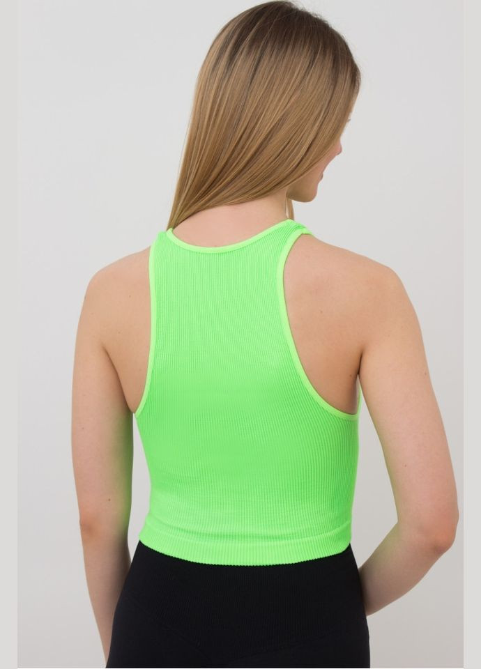 Топ жіночій безшовний на широких бретелях в рубчик Giulia HALTER TOP RIB (301384747)
