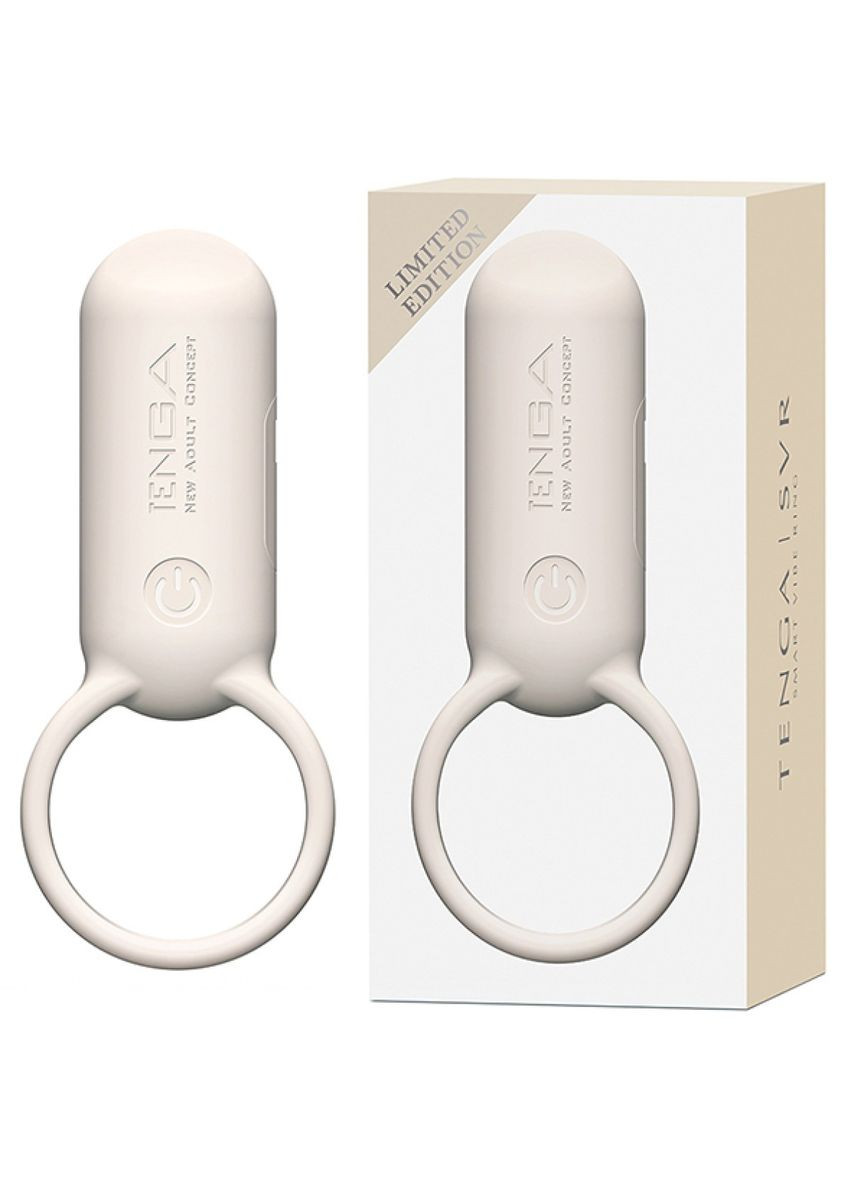 Эрекционное кольцо с вибрацией SVR Smart Vibe Ring Sand Beige Tenga (297395406)