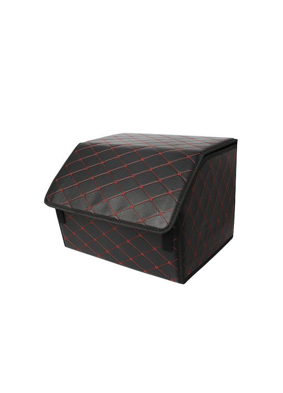 Автомобільний органайзер ZWX-002 Black-Red 40*30*30 см компактний одне відділення для зберігання 4 шт. Lesko (352013293)