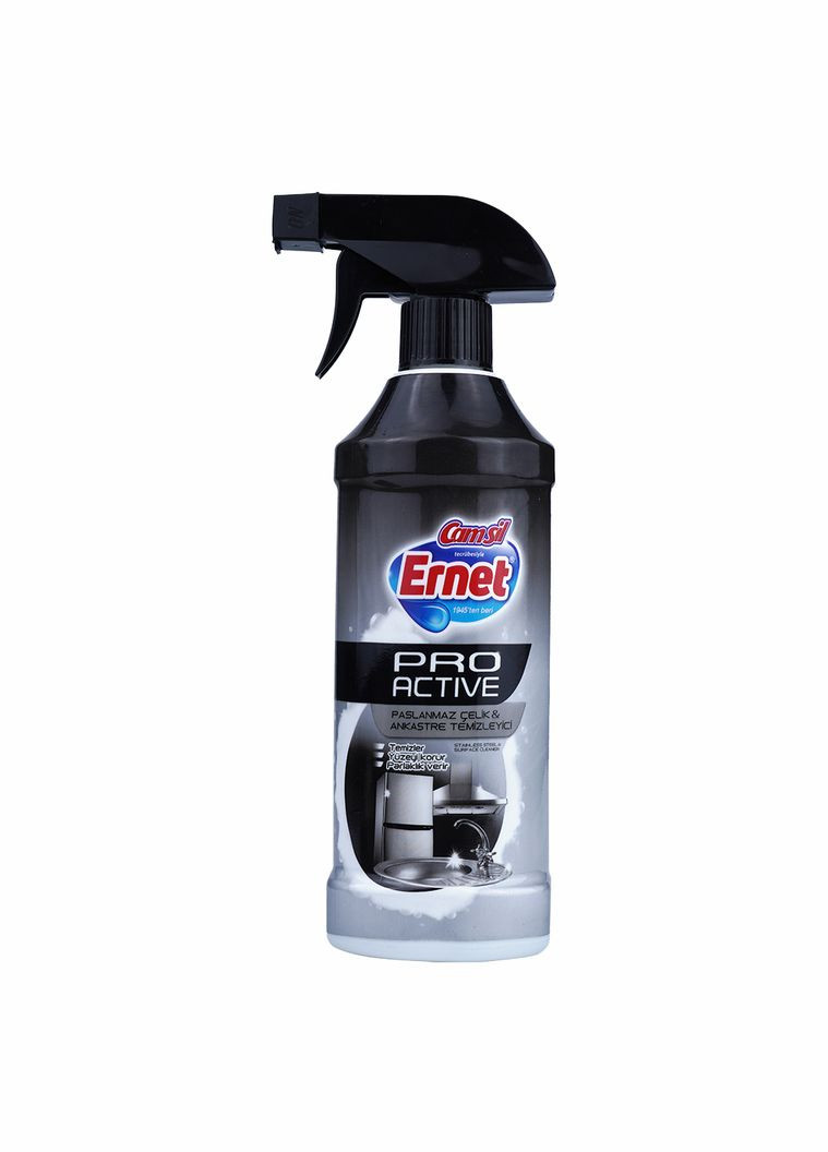 Чистящее средство поверхностей из нержавеющей стали Pro Active 435 мл (1203867) Ernet (302255533)