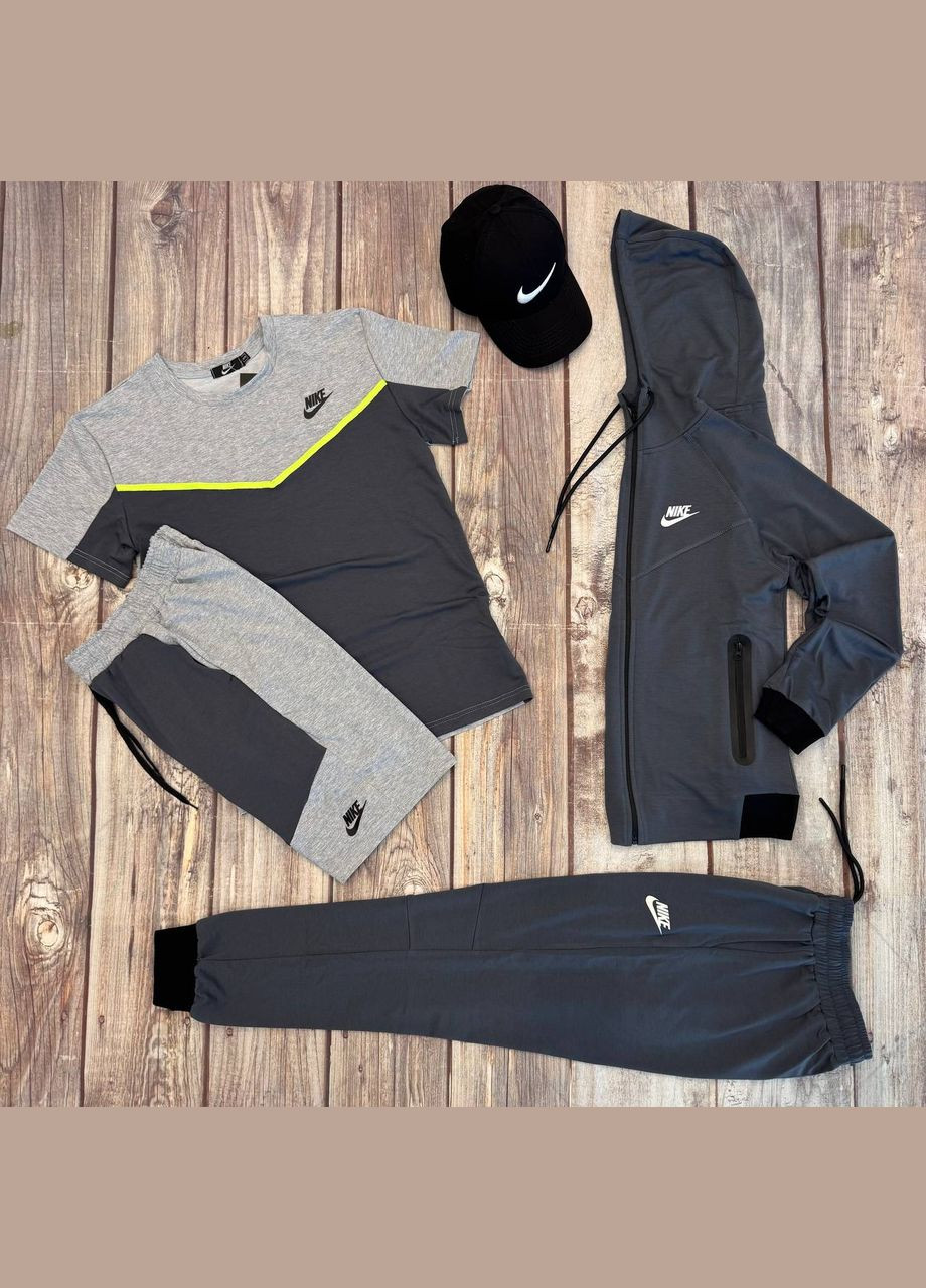 Комплект (костюм спортивний+шорти+футболка+кепка) No Brand (331006530)