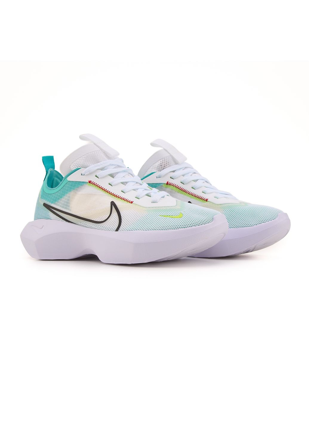 КРОССОВКИ ЖЕНСКИЕ NIKE VISTA LITE BARELY VOLT WHITE НАЙК ВИСТА ЛАЙТ No Brand белые демисезоны (368884091)