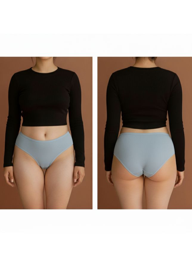 Бавовняні трусики сліпи в рубчик Agremaila (362219325)