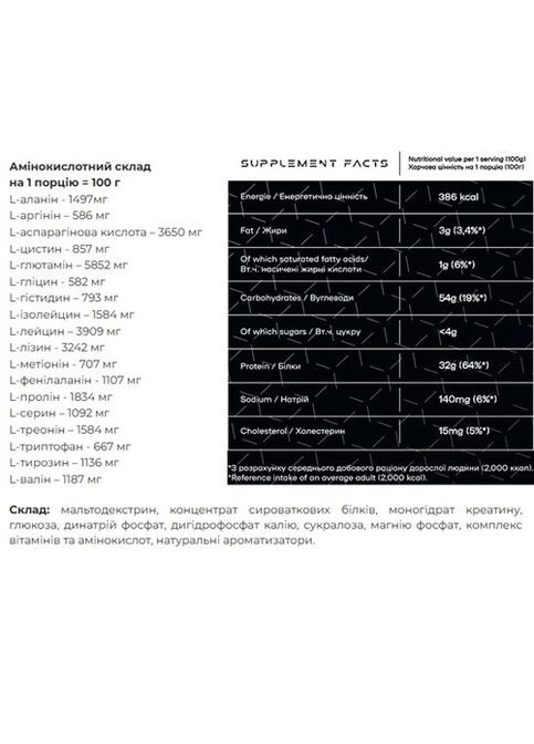 Carbo Mass Gainer 4000 g /40 servings/ Strawberry Powerful Progress (353308905)