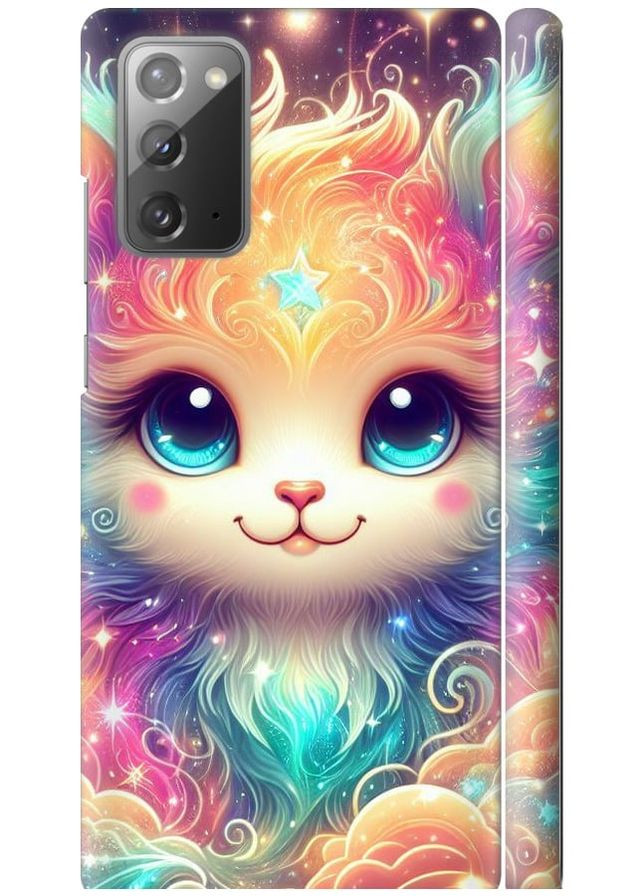 3D пластиковий матовий чохол 'Казкове кошеня' для Endorphone Samsung Galaxy Note 20 (275459412)