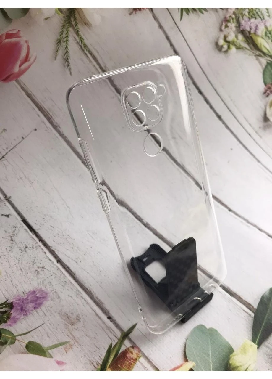 Ультратонкий прозорий силіконовий чохол на Xiaomi Redmi Note 9/Redmi 10X Creative (359483899)