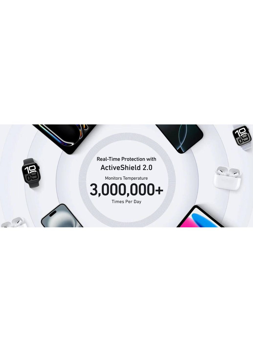 Ультратонкий беспроводной магнитный павербанк A1664 Ultra Slim 10000 mah с беспроводной зарядкой MagSafe для iPhone Anker (370872794)