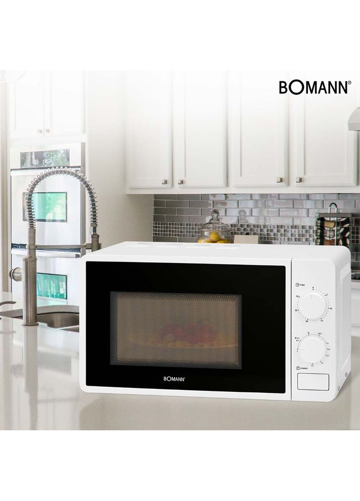 Мікрохвильова піч MWG 6015 CB White Bomann (316696343)